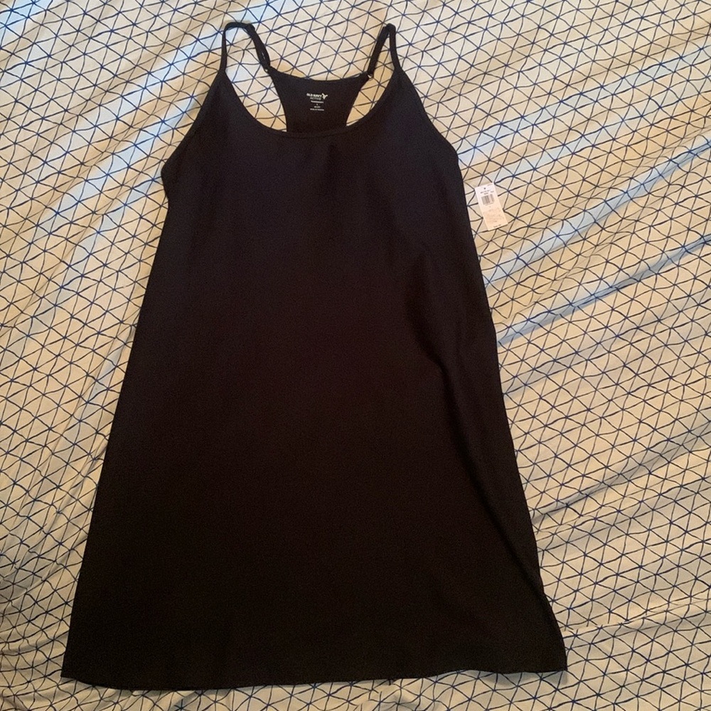 Old Navy - Sleeveless PowerSoft Performance Racer-Back Mini Swing Dress